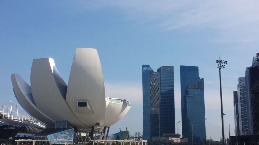 Iconic view of Singapore